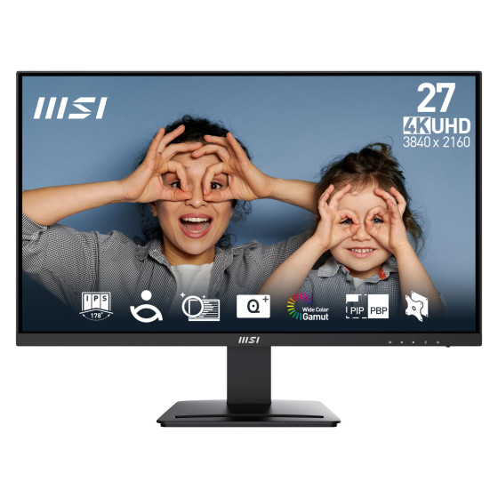 Écran 27" UHD 4K MSI Pro MP273U (9S6-3PB4CH-208)