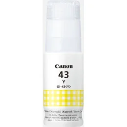 CANON GI-43Y JAUNE - BOUTEILLE D'ENCRE CANON D'ORIGINE (4689C001AA)