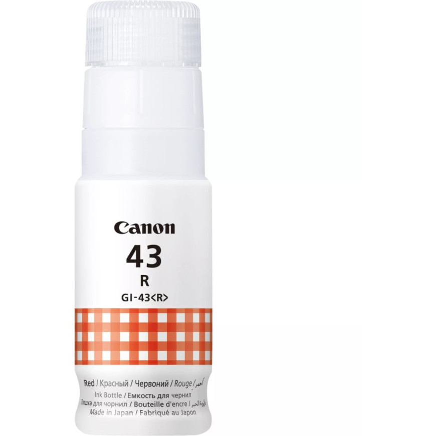 Bouteille d'encre Canon GI-43R red - Canon d'origine (4716C001AA)