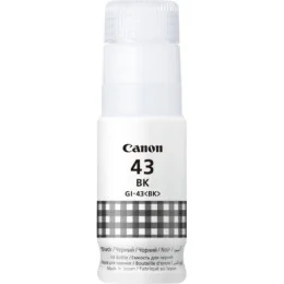 CANON GI-43BK NOIR - BOUTEILLE D'ENCRE CANON D'ORIGINE (4698C001AA)