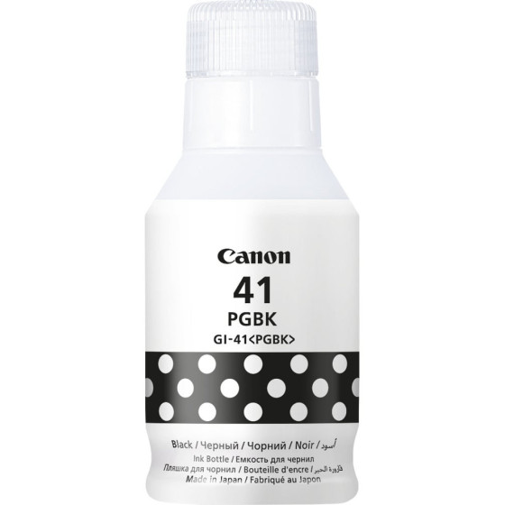 Bouteille d'encre Canon GI-41PGBK noir - Canon d'origine (4528C001AA)