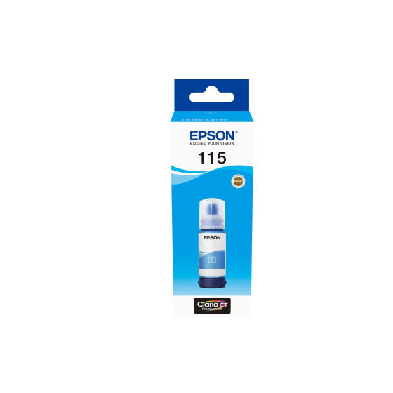 Bouteille d'encre Epson 115 cyan - Epson EcoTank d'origine (C13T07D24A)