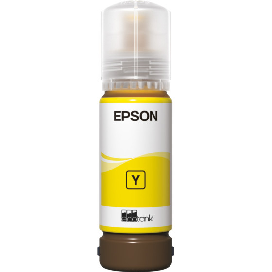 Bouteille d'encre Epson 108 jaune - Epson EcoTank d'origine (C13T09C44A)
