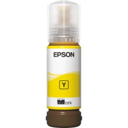 EPSON 108 JAUNE - BOUTEILLE D'ENCRE EPSON ECOTANK D'ORIGINE (C13T09C44A)