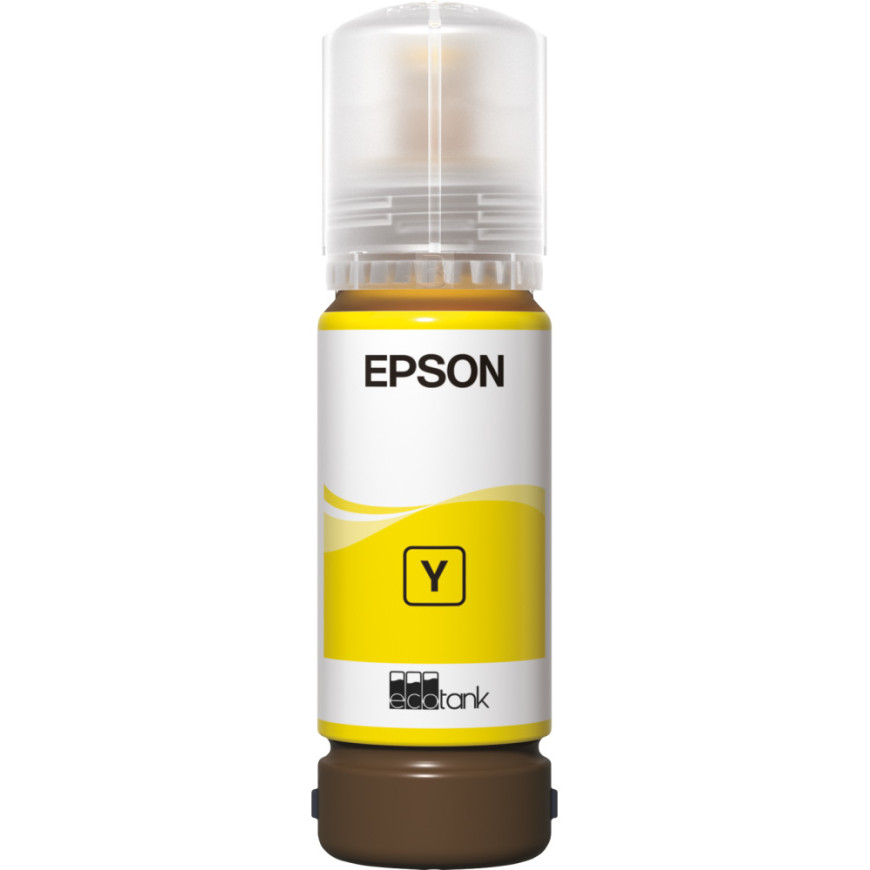 Bouteille d'encre Epson 108 jaune - Epson EcoTank d'origine (C13T09C44A)