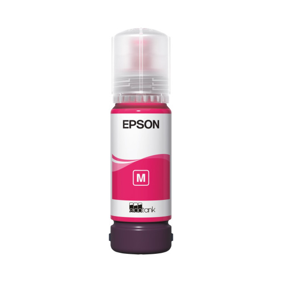 Bouteille d'encre Epson 108 magenta - Epson EcoTank d'origine (C13T09C34A)