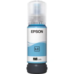 EPSON 108 CYAN CLAIR - BOUTEILLE D'ENCRE EPSON ECOTANK D'ORIGINE (C13T09C54A)