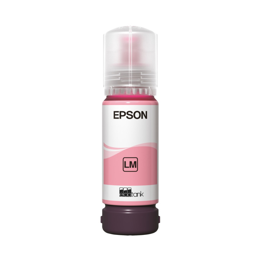 Bouteille d'encre Epson 108 magenta clair - Epson EcoTank d'origine (C13T09C64A)