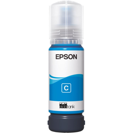 Bouteille d'encre Epson 108 cyan - Epson EcoTank d'origine (C13T09C24A)