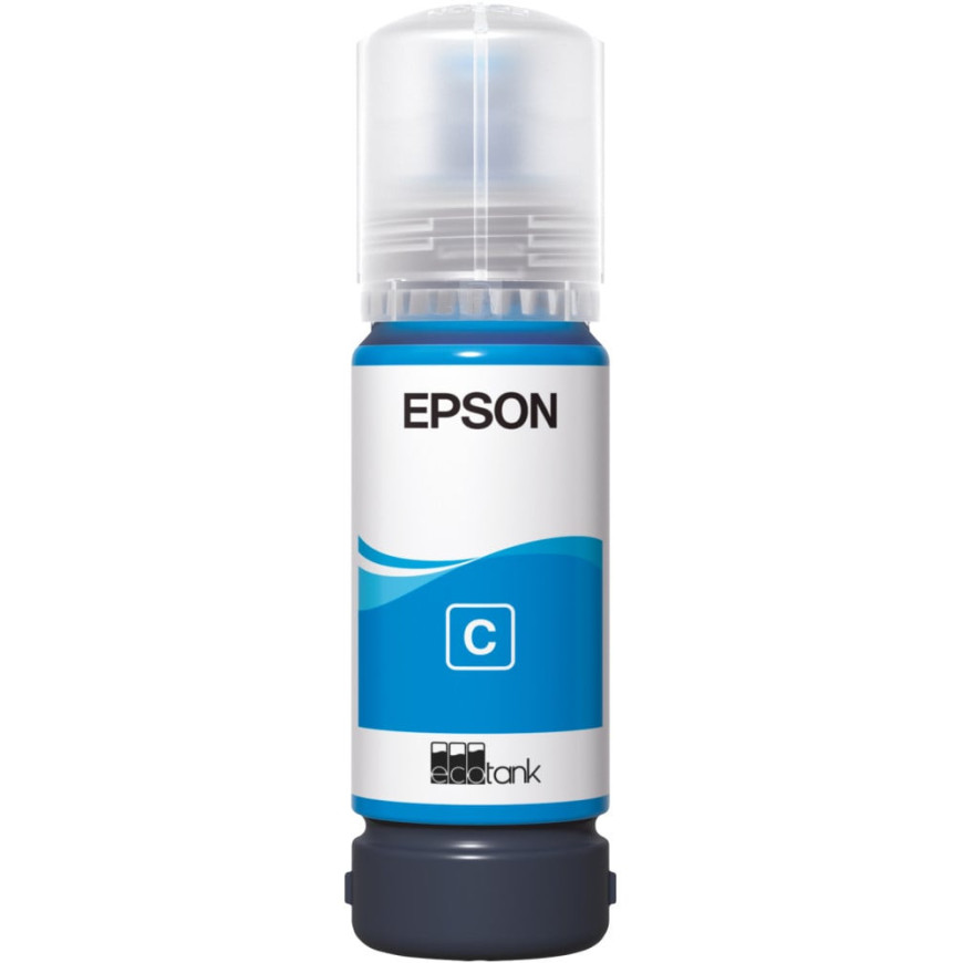 Bouteille d'encre Epson 108 cyan - Epson EcoTank d'origine (C13T09C24A)