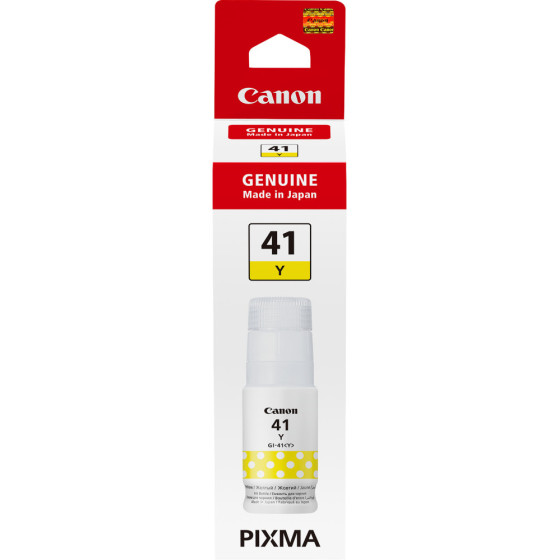 Bouteille d'encre Canon GI-41Y jaune - Canon d'origine (4545C001AA)