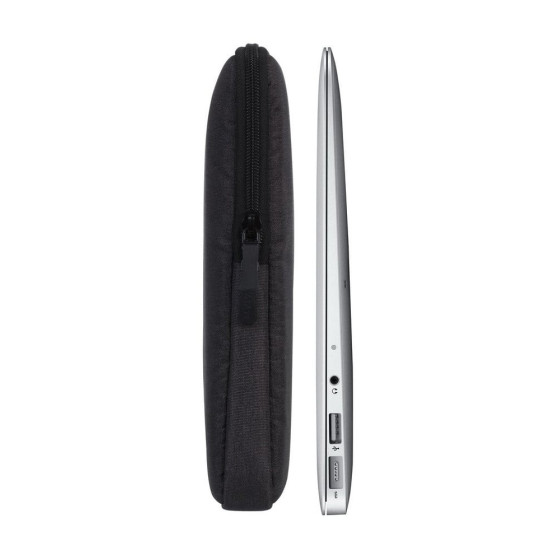 Housse Rivacase suzuka 7704 noire pour ordinateurs portables 13.3"-14" (7704 black)