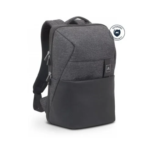 SAC À DOS RIVACASE 8861 NOIR MÉLANGE POUR ORDINATEURS PORTABLES 15,6" (8861 BLACK) - Sac à dos PC Portable - Rightech - le bon choix