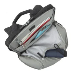  SAC À DOS RIVACASE 8861 NOIR MÉLANGE POUR ORDINATEURS PORTABLES 15