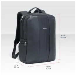 SAC À DOS RIVACASE NARITA 8165 NOIR POUR ORDINATEURS PORTABLES 15.6" (8165 BLACK)