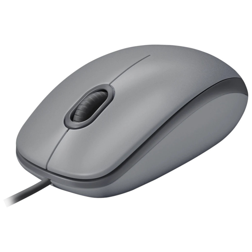 Souris filaire Logitech M110 Silent – Gris (910-006760)