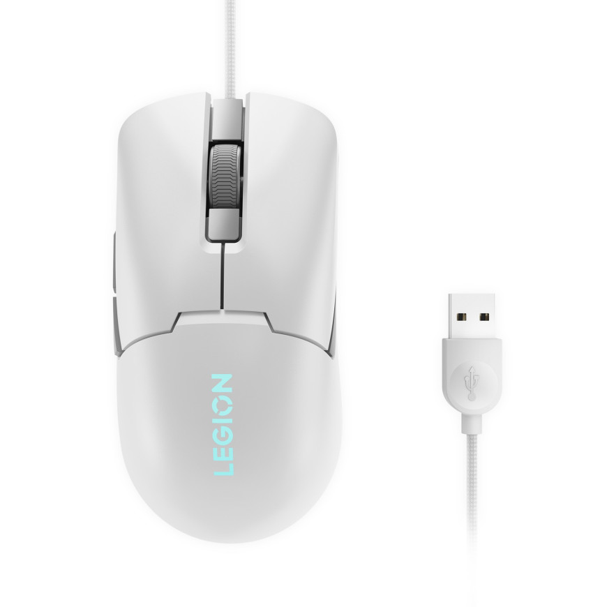 Souris de jeu Lenovo Legion M300s RGB - Glacier White (GY51H47351)