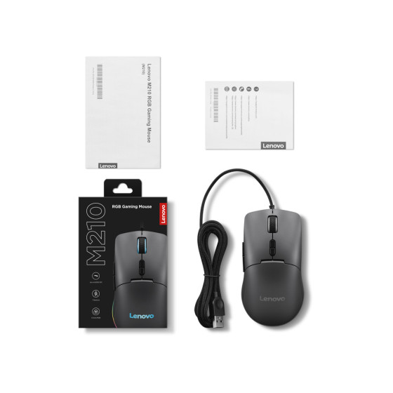 Souris de jeu Lenovo M210 RGB (GY51M74265)