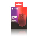 Souris filaire NGS Flame Rouge (FLAMERED)