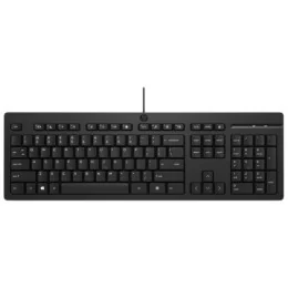 Clavier filaire HP 125 (Pack 6 unités) - Français (AZERTY) (266C9A6)