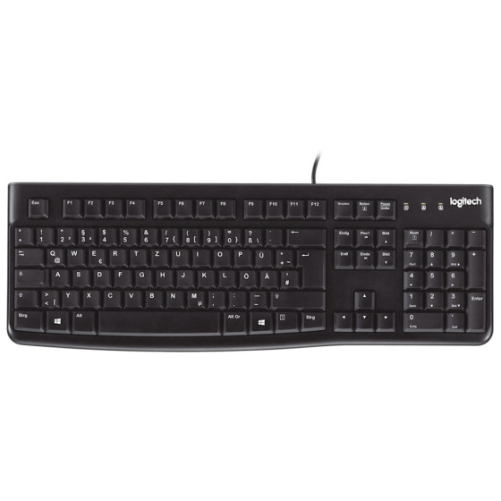 Clavier filaire Logitech K120 USB - QWERTY (920-002495)