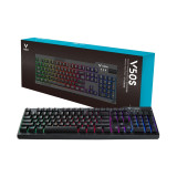 Clavier gaming rétroéclairé Rapoo V50S - AZERTY