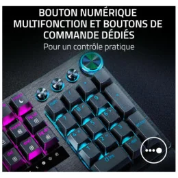  Clavier Gaming Optique Razer Huntsman V3 Pro - AZERTY (RZ03-04970500-R3F1)