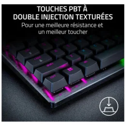  Clavier Gaming Optique Razer Huntsman V3 Pro - AZERTY (RZ03-04970500-R3F1)