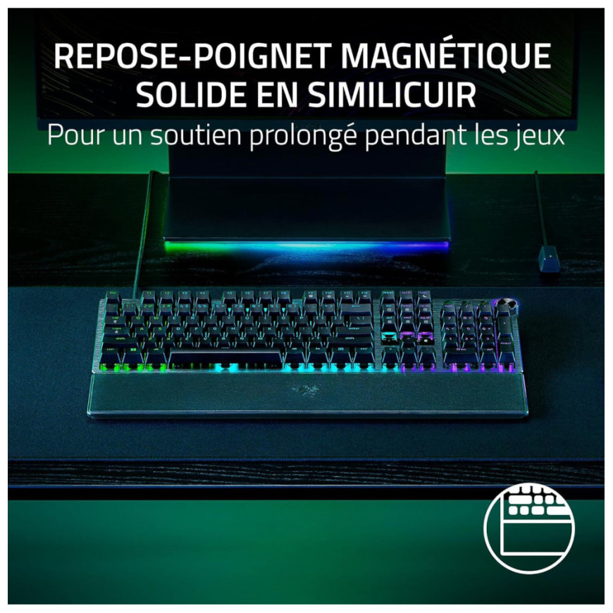 Clavier Gaming Optique Razer Huntsman V3 Pro - AZERTY (RZ03-04970500-R3F1)