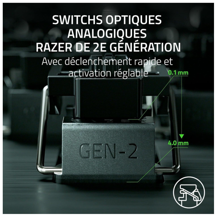 Clavier Gaming Optique Razer Huntsman V3 Pro - AZERTY (RZ03-04970500-R3F1)