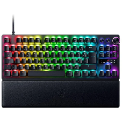 Clavier Gamer Razer Huntsman V3 Pro Tenkeyless usb - AZERTY (RZ03-04980500-R3F1) - Clavier avec fil - Rightech - le bon choix
