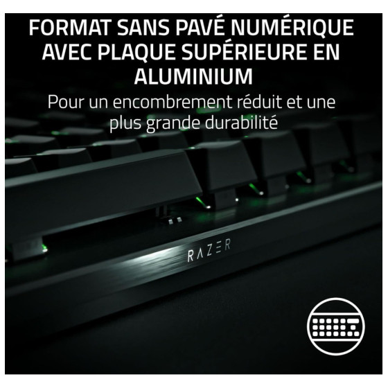 Clavier Gamer Razer Huntsman V3 Pro Tenkeyless usb - AZERTY (RZ03-04980500-R3F1)