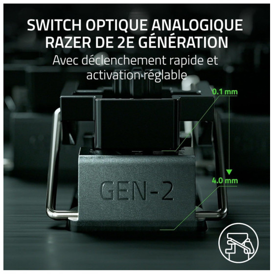 Clavier Gamer Razer Huntsman V3 Pro Tenkeyless usb - AZERTY (RZ03-04980500-R3F1)