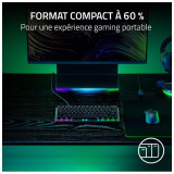 Clavier Gamer Razer Huntsman V3 Pro Mini USB - AZERTY (RZ03-04990500-R3F1)