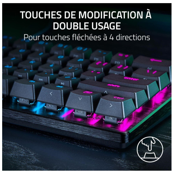 Clavier Gamer Razer Huntsman V3 Pro Mini USB - AZERTY (RZ03-04990500-R3F1)
