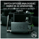 Clavier Gamer Razer Huntsman V3 Pro Mini USB - AZERTY (RZ03-04990500-R3F1)
