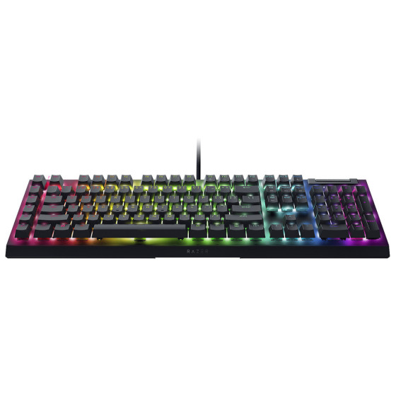 Clavier Gaming mécanique Razer BlackWidow V4 X Green Switch - AZERTY (RZ03-04700500-R3F1)