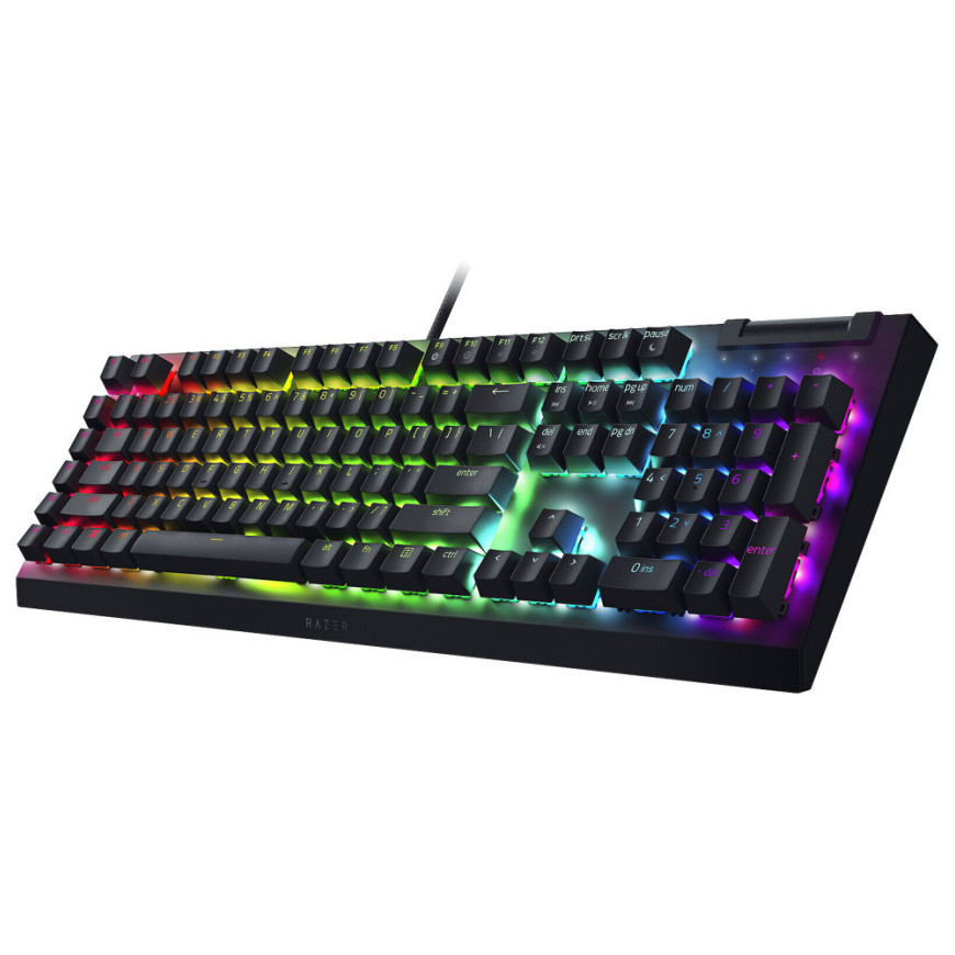 Clavier Gaming mécanique Razer BlackWidow V4 X Green Switch - AZERTY (RZ03-04700500-R3F1)