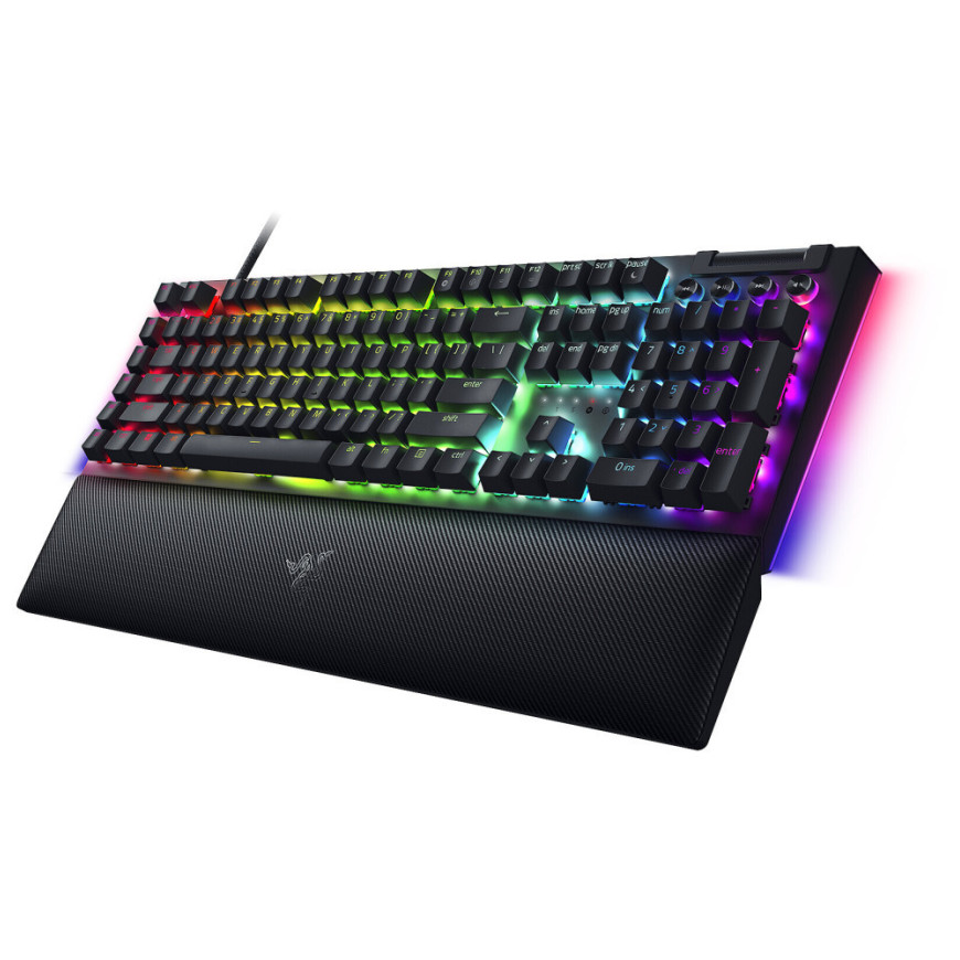 Clavier Gaming mécanique Razer BlackWidow V4 Green Switch - AZERTY (RZ03-04690500-R3F1)