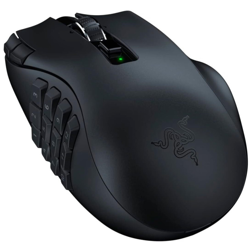 Souris sans fil Gaming Razer Naga V2 Hyperspeed (RZ01-03600100-R3G1)