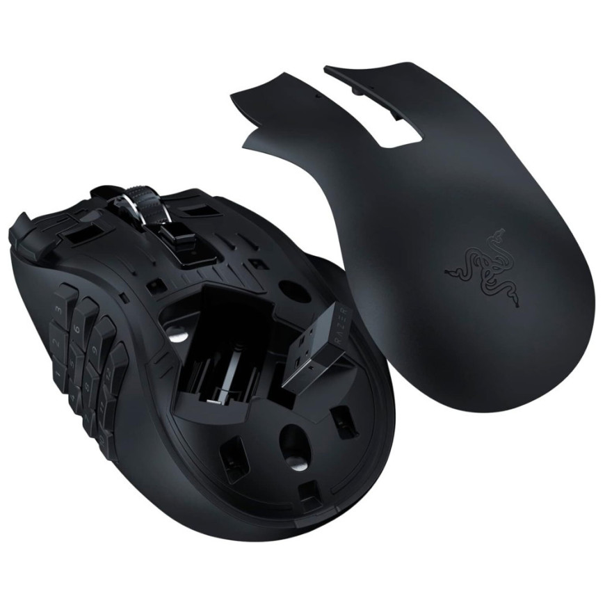Souris sans fil Gaming Razer Naga V2 Hyperspeed (RZ01-03600100-R3G1)