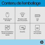 Souris sans fil double connectivité HP Z3700 (758A8AA)