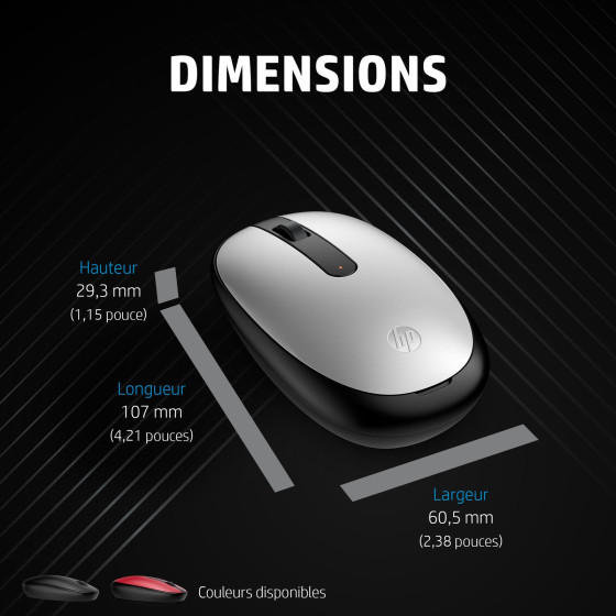 Souris sans fil Bluetooth HP 240 (43N05AA)