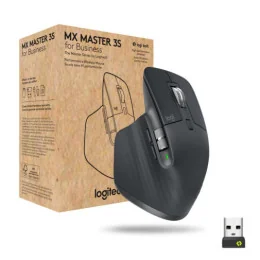 Logitech MX Master 3s for Business souris Droitier RF sans fil + Bluetooth Laser 8000 DPI (910-006582)