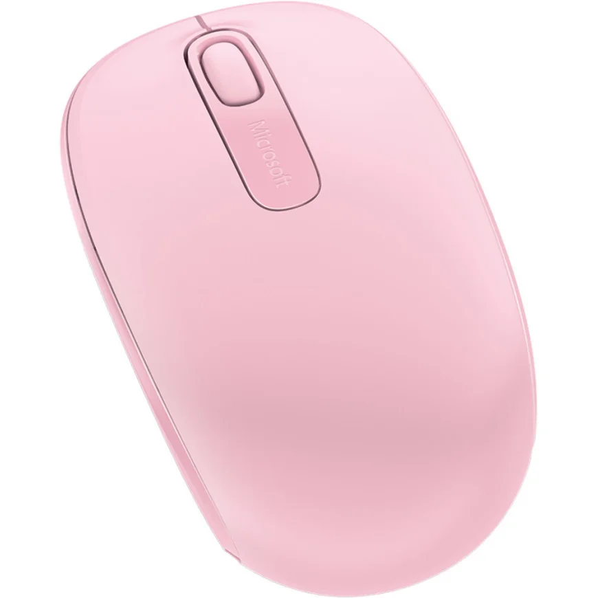 Souris sans fil Microsoft Mobile 1850 (rose pâle orchidée) (U7Z-00024)