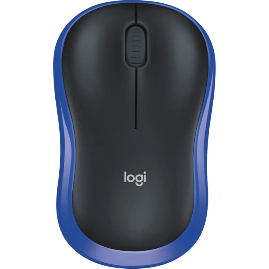 Souris sans fil Logitech M185 bleue (910-002239)