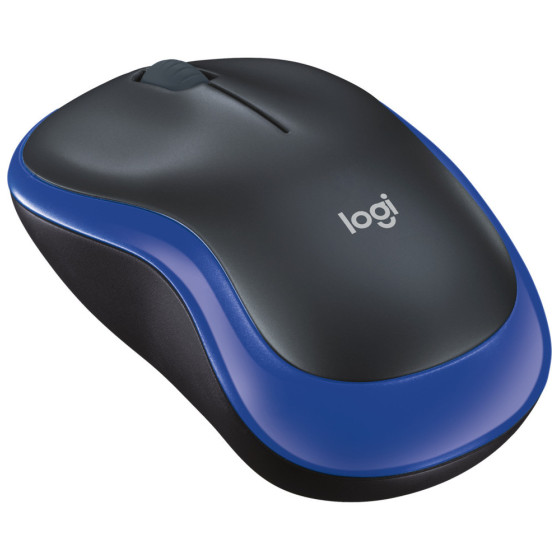 Souris sans fil Logitech M185 bleue (910-002239)