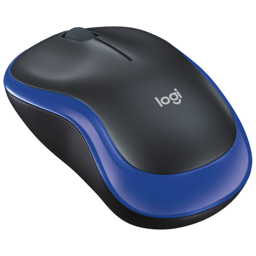 Souris sans fil Logitech M185 bleue (910-002239)