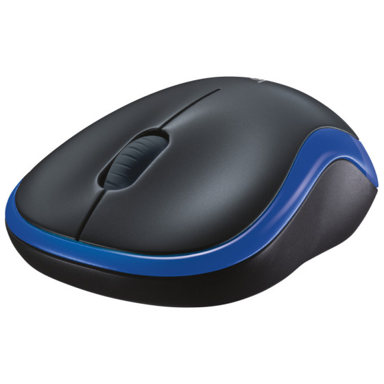 Souris sans fil Logitech M185 bleue (910-002239)