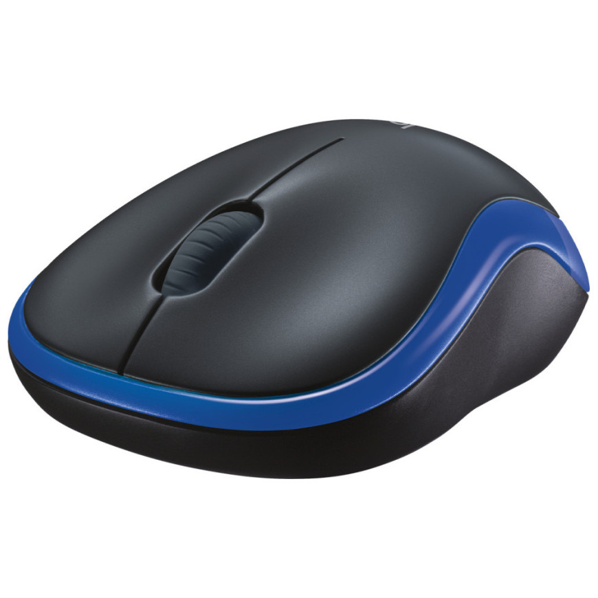 Souris sans fil Logitech M185 bleue (910-002239)